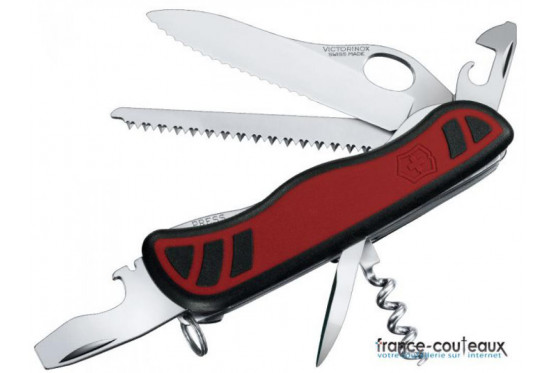 Couteau Suisse Victorinox - Forester One hand rouge et noir