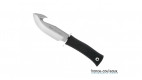 Couteau de chasse Muela Viper noir avec étui cuir noir