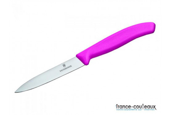 Couteau d'office Victorinox Swiss CLassic- rose