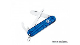 Couteau Suisse "My First Victorinox" bleu - 10 outils