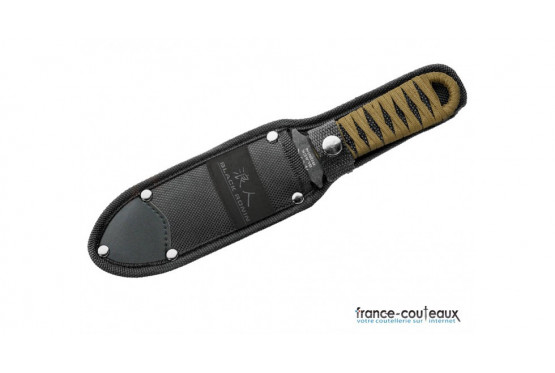 Couteau de defense Cold Steel cache dans une brosse a cheveux Honey Comb