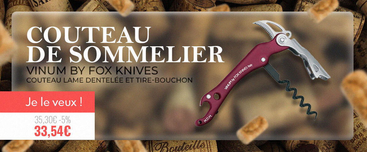 Couteau de sommelier Vinum by Fox